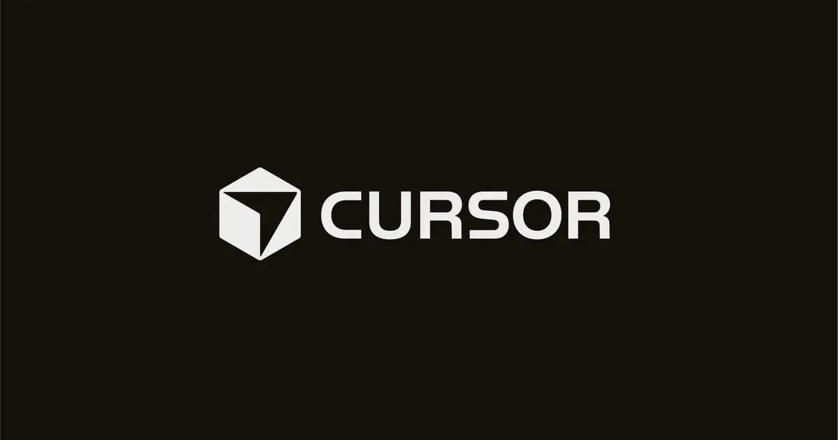 Cursor product page social-share card from cursor.com — one of the three AI coding agents this guide compares head-to-head