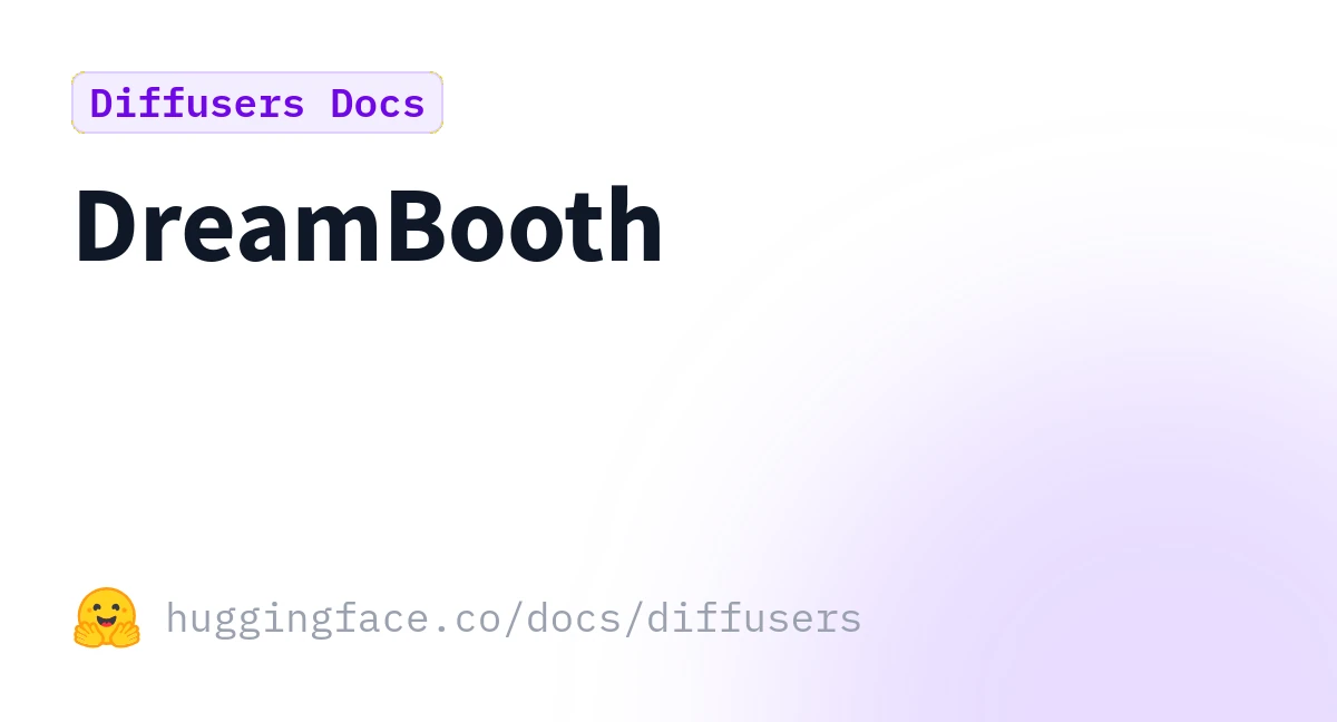 Hugging Face diffusers documentation showing the SDXL Dreambooth LoRA training script that this tutorial walks through end-to-end on a consumer 16GB GPU