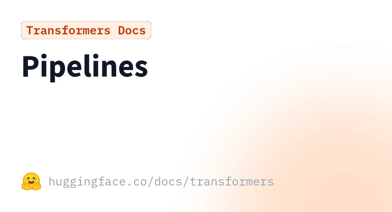 Hugging Face Transformers Pipelines main-class reference page describing batch inference behaviour and the batch_size parameter