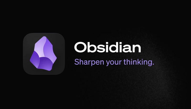 Obsidian homepage banner showing the knowledge-base application whose vault this tutorial exposes to Claude