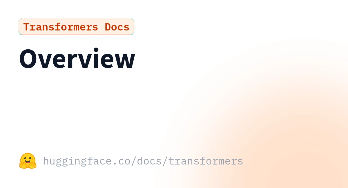 Hugging Face Transformers quantization overview page listing AWQ, GPTQ, bitsandbytes, and GGUF as supported backends