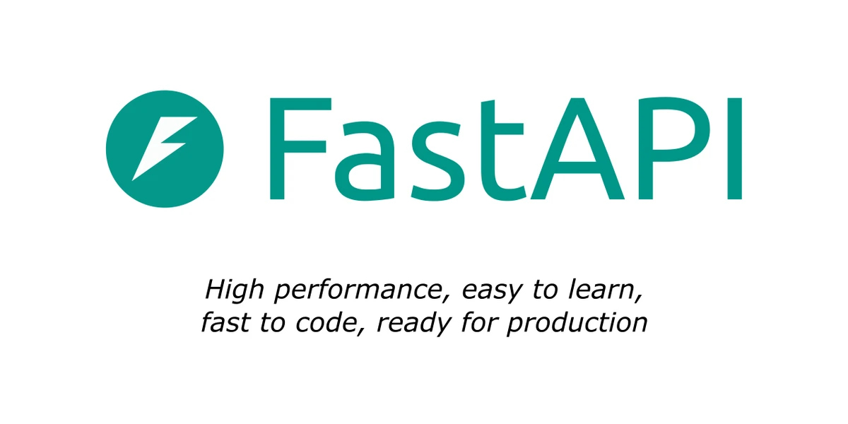 FastAPI GitHub repository social-preview banner for fastapi/fastapi — the Python web framework used as the WhatsApp Cloud API webhook server in this tutorial