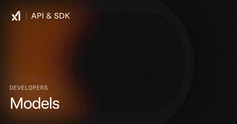 The xAI Models documentation page on docs.x.ai documenting the Grok 4.3 and Grok 4.20 production model lineup developers transact against after the May 15 2026 retirement of Grok Code Fast 1